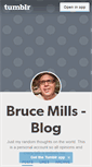 Mobile Screenshot of blog.brucemills.com